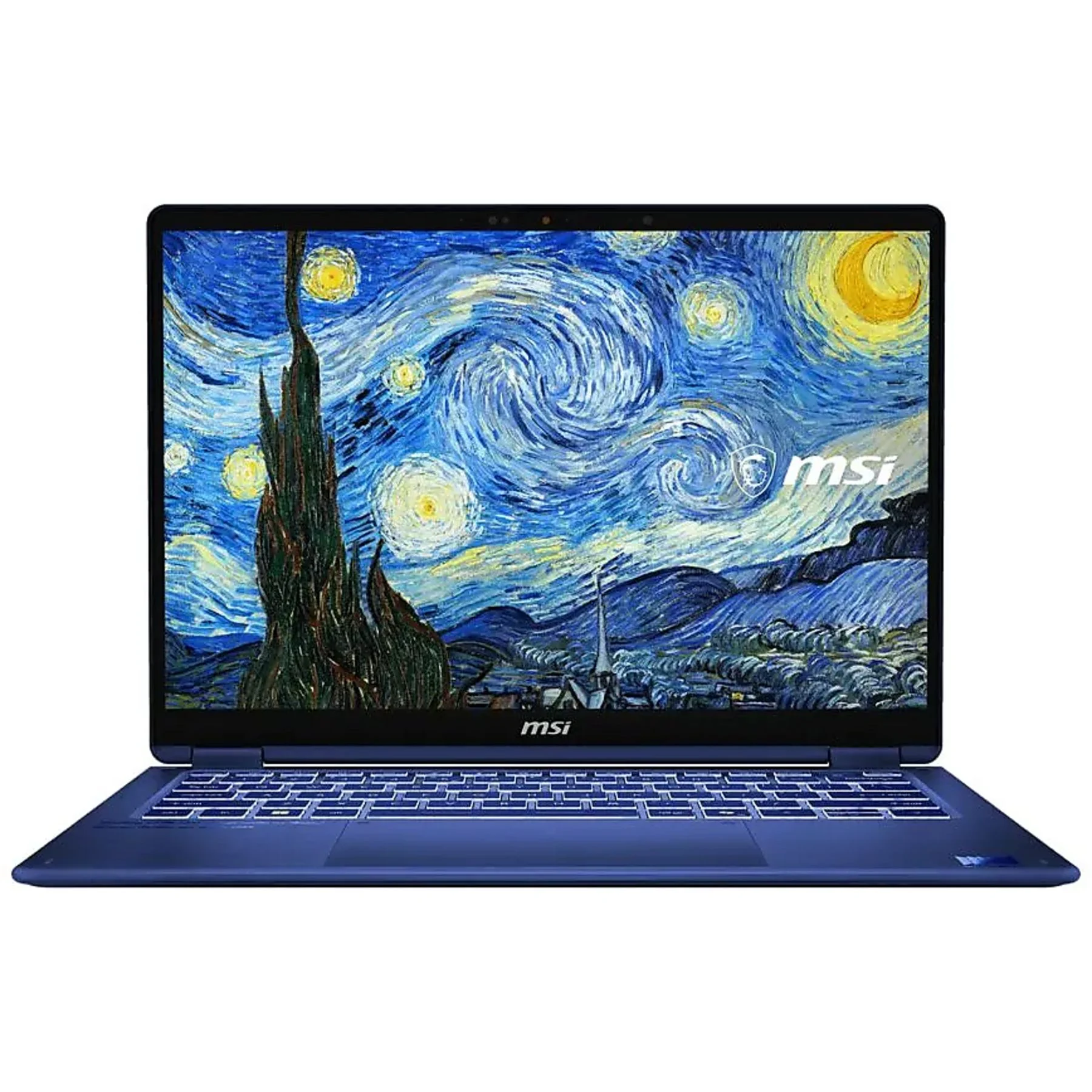 MSI NB PRESTIGE 14 FLIP AI+ THE STARRY NIGHT OVER THE RHONE-290TRY ULTRA X9 378H 32GB LPDDR5X UMA 1TB SSD 14.0 FHD+ OLED TOUCH W11