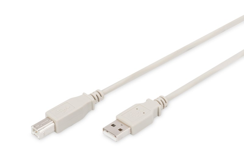 Digitus Yazıcı Kablosu Bej USB 2.0 (1.8m)