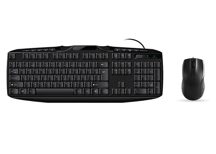 Everest Kablolu Set Siyah Multimedia (UN-796)