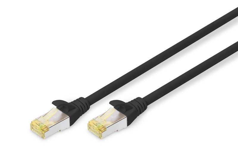 Digitus Zırhlı Patch Kablo Cat6A Siyah (3m)