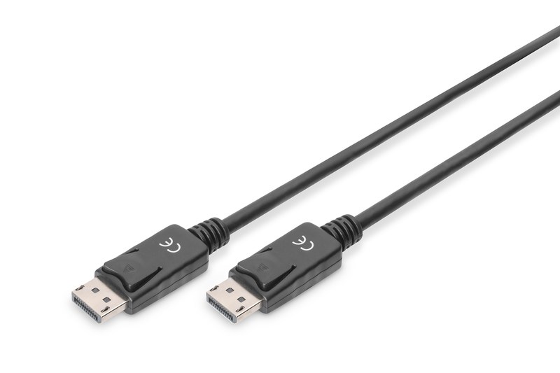 Digitus DisplayPort Kablo Siyah (5m) 4K
