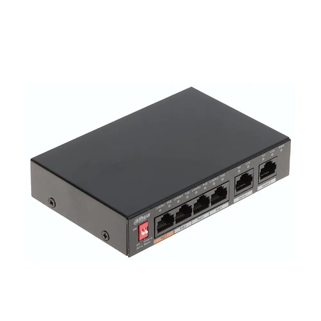 Dahua 5Port 10/100Mbps PoE 36W (S3006-4ET-36)
