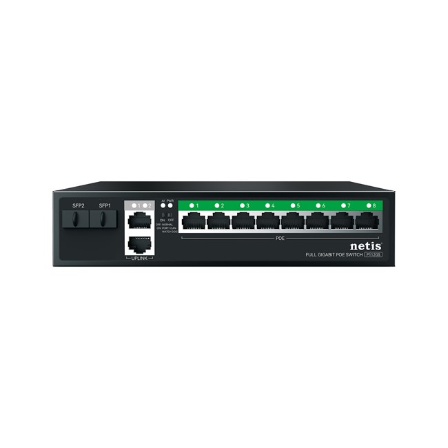 Stonet 8Port 10/100Mbps PoE 120W(P112GS)