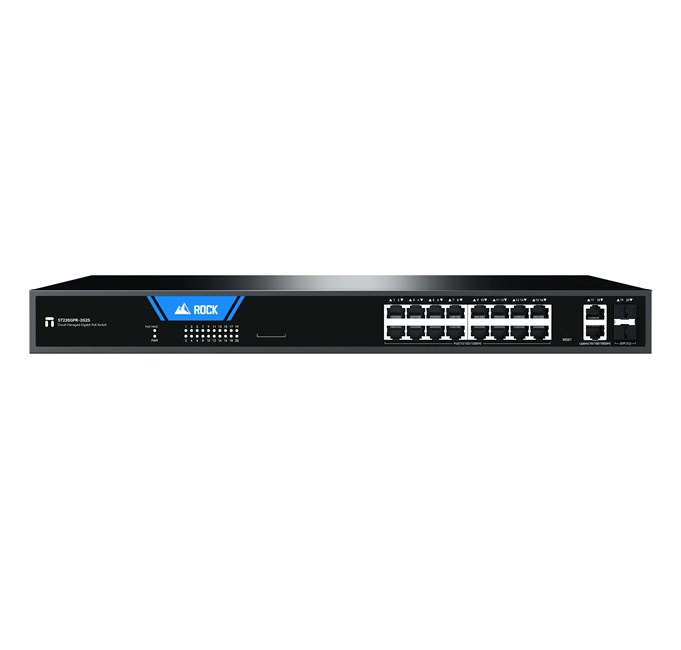 Stonet 16Port Gigabit PoE 225W(ST220GPR-2G2S-225W)