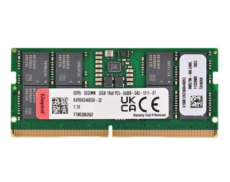 Kingston 32GB 5600 DDR5 KVR56S46BS8-32 (NB)