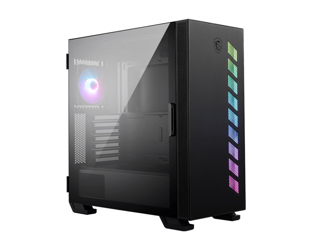 MSI MAG VAMPIRIC 300R LAMİNE TEMPERLİ CAM  1 X A-RGB FAN 1 X 120MM FAN EATX GAMİNG BİLGİSAYAR KASASI