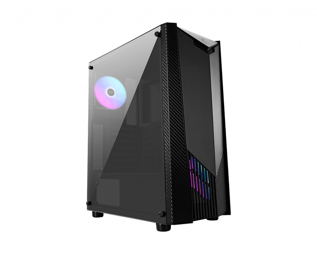 MSI MAG SHIELD 110A TEMPERLİ CAM 2X120MM AUTO RGB FAN ATX GAMİNG BİLGİSAYAR KASASI