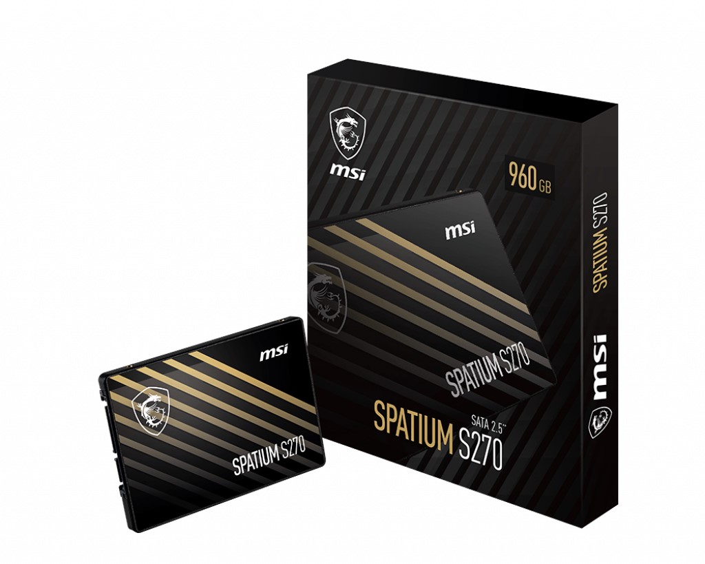 MSI SSD SPATIUM S270 SATA 2.5 240GB  R500 W400.
