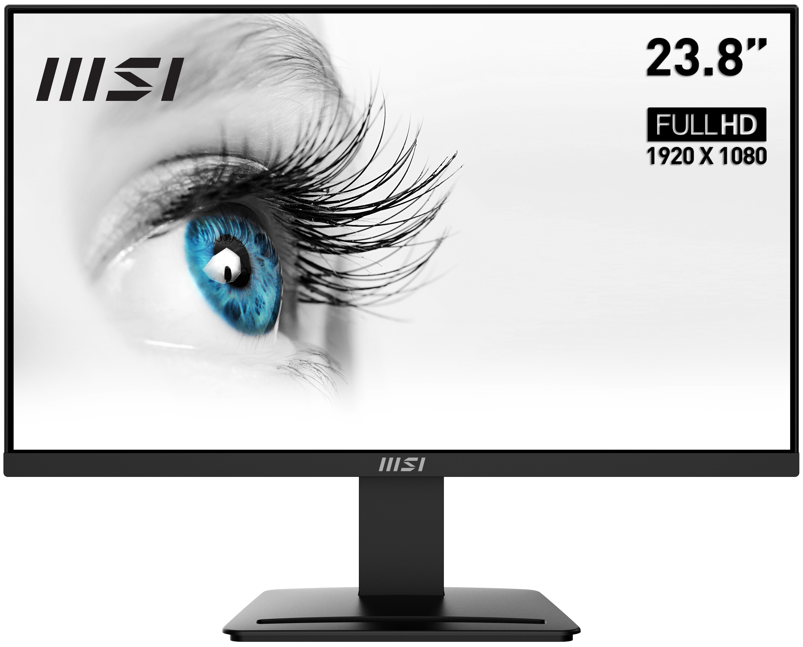 MSI 23.8 PRO MP2412 1920x1080 (FHD) 16:9 FLAT VA 100HZ 1MS FREESYNC MONITOR
