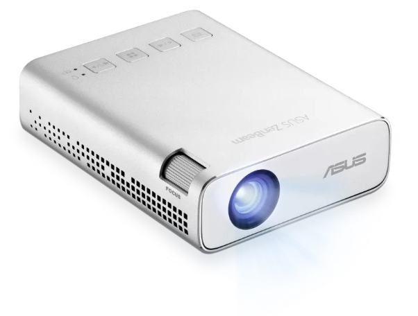 ASUS E1R TASINABILIR PROJEKTOR 200 LUMEN R/G/B LED WVGA 854x480 400:1 2YIL HDMI  1.5W HOPARLÖR 30.000 SAAT POWERBANK