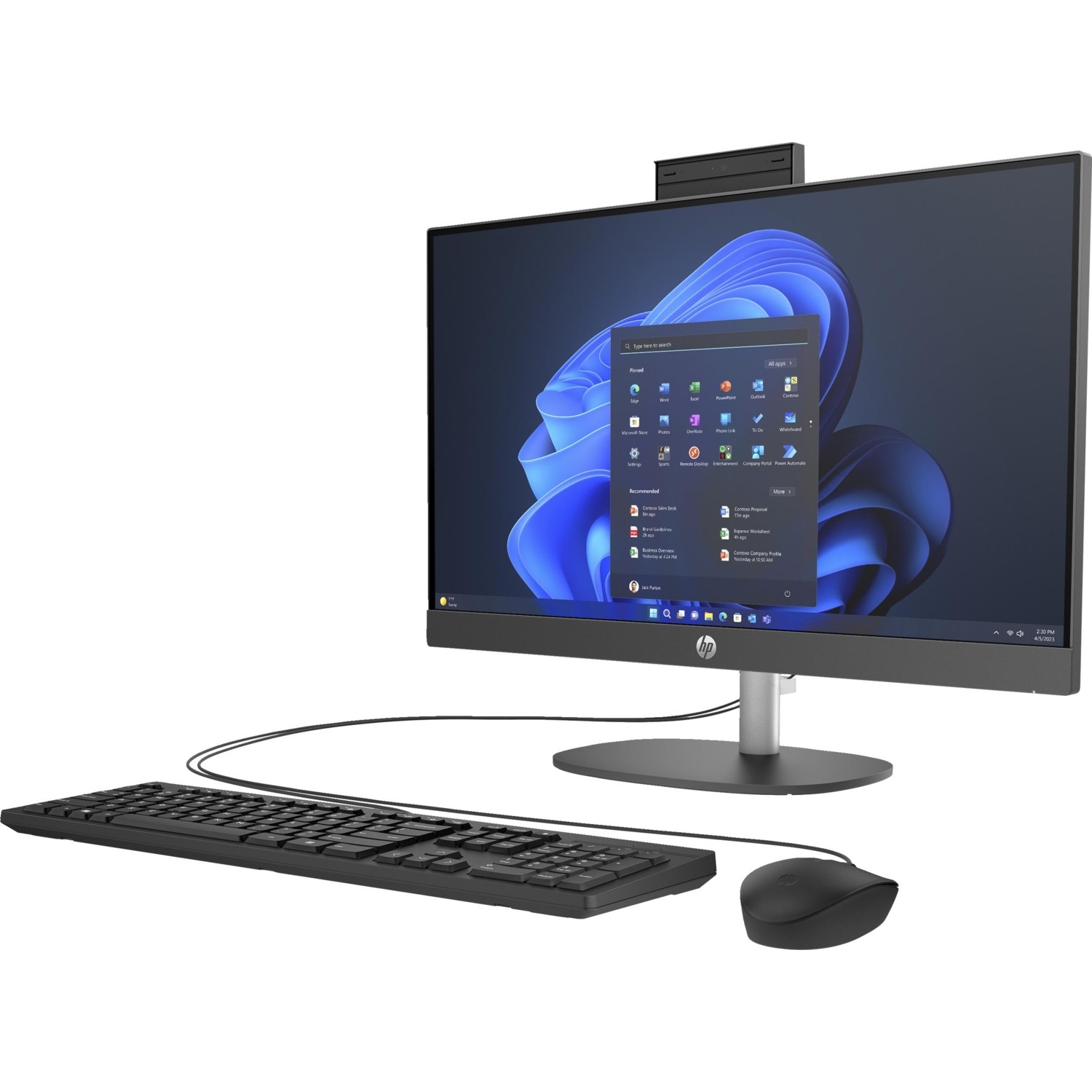 HP AIO 8T2W8ES PO240 G10 i7-1355U 32GB 512GB SSD 23.8 FDOS