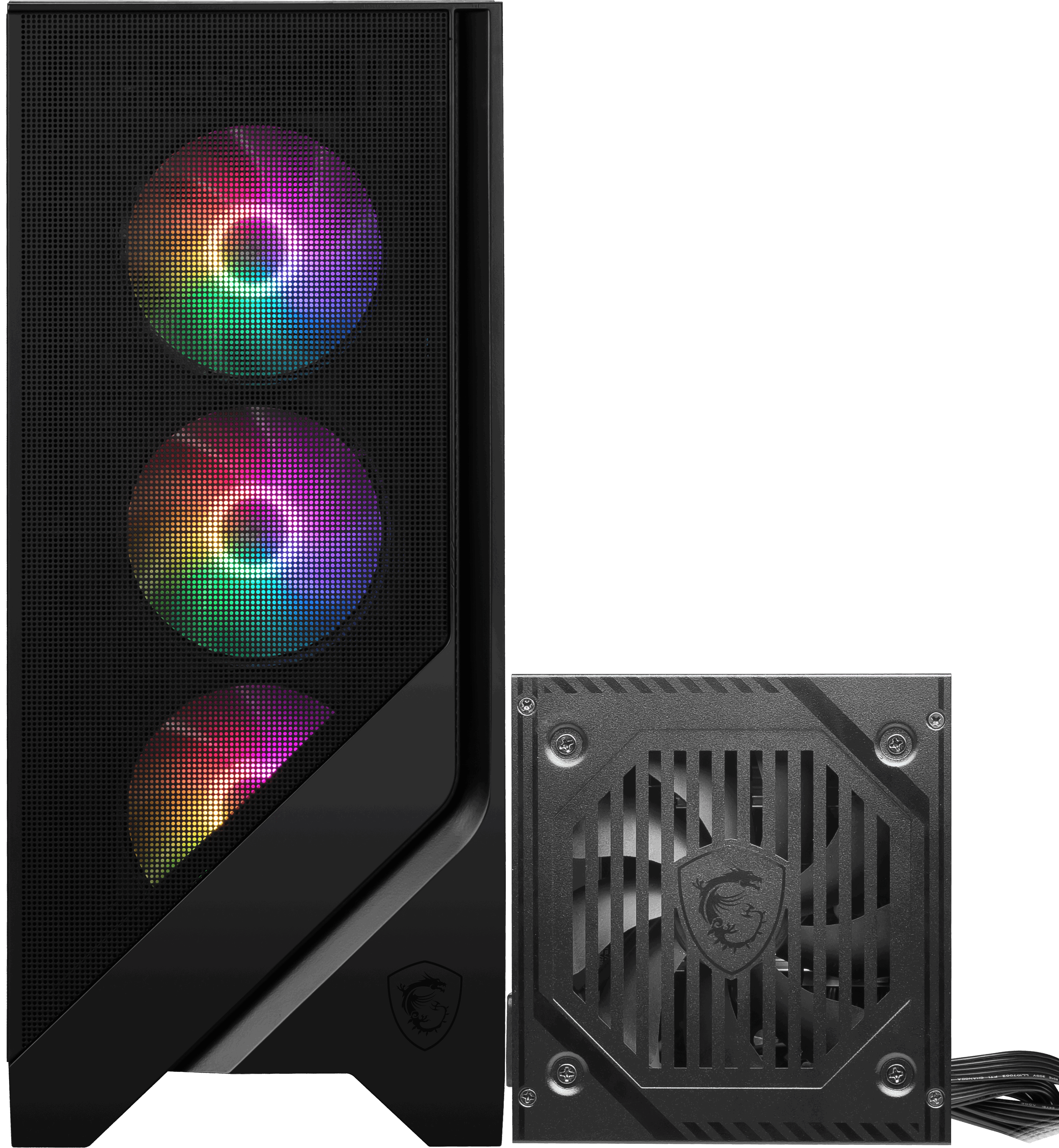 MSI MAG FORGE 120A B65 TEMPERLİ CAM 6 X120MM AUTO RGB FAN 650W BRONZ ATX GAMİNG BİLGİSAYAR KASASI
