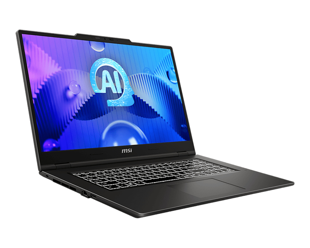 MSI NB VENTUREPRO 17 AI A1VEG-014XTR ULTRA 7 155H 16GB DDR5 RTX4050 GDDR6 6GB 1TB SSD 17.3 FHD 144Hz DOS