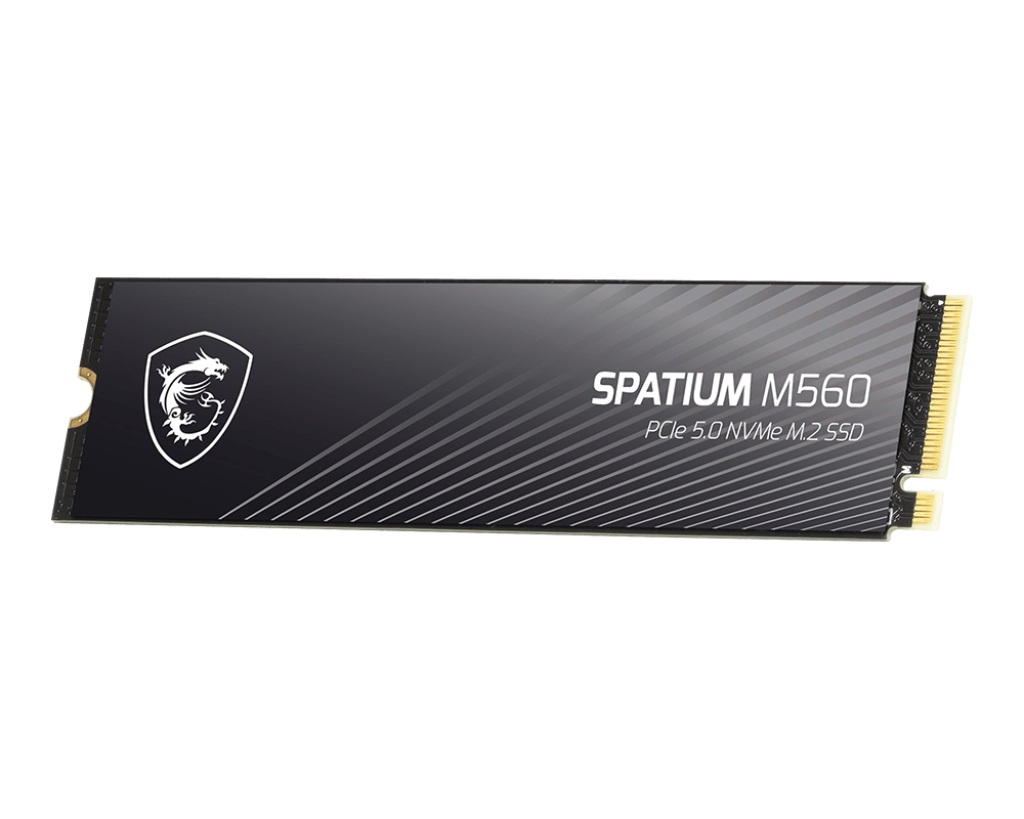 MSI SSD SPATIUM M560 PCIE 5.0 NVME M.2 1TB R:10200 W:8400