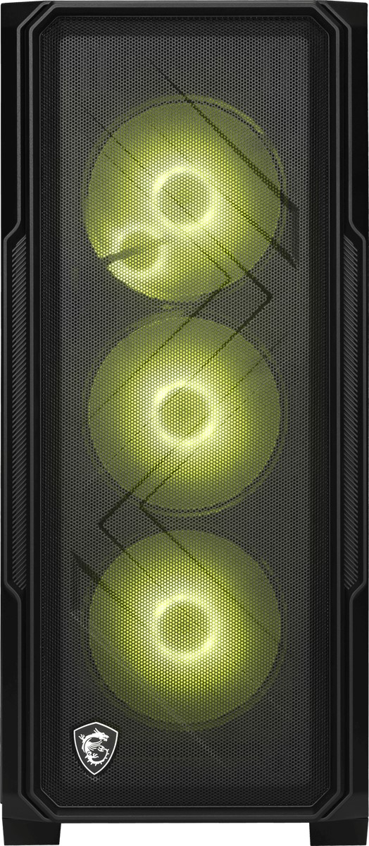MSI MAG FORGE 340R AIRFLOW TEMPERLİ CAM 4X120MM ARGB FAN ATX GAMİNG BİLGİSAYAR KASASI