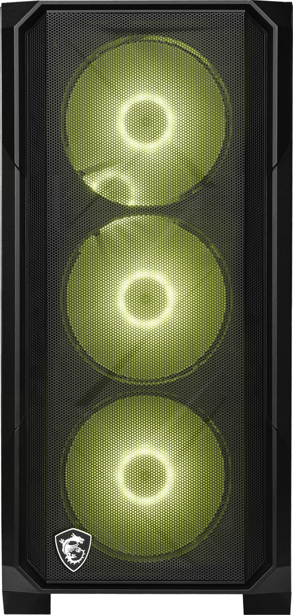 MSI MAG FORGE M120R AIRFLOW TEMPERLİ CAM 3X120MM 1X120MM ARGB FAN MATX GAMİNG BİLGİSAYAR KASASI