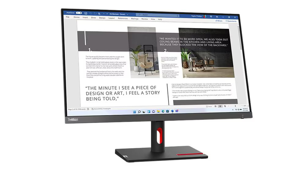 LENOVO MONITOR S24-4e 64B5KAT1TK 23.8INCH HDMI x1 VGA x1