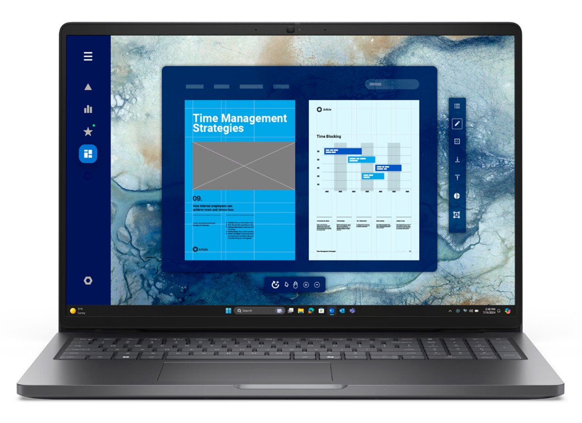 DELL NB PRO 16 PC16250 BTO107_PC16250_EMEA_UBU ULTRA 7-255U 16G 512G SSD 16 FHD+ UBUNTU