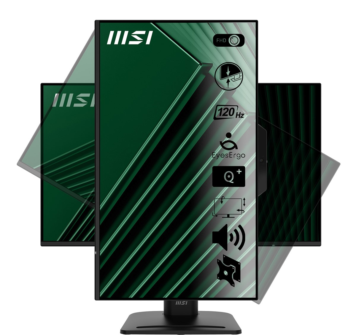 MSI 27 PRO MP272PMG 1920x1080 (FHD) FLAT IPS 120HZ 1MS ADAPTIVE-SYNC PIVOT MONITOR