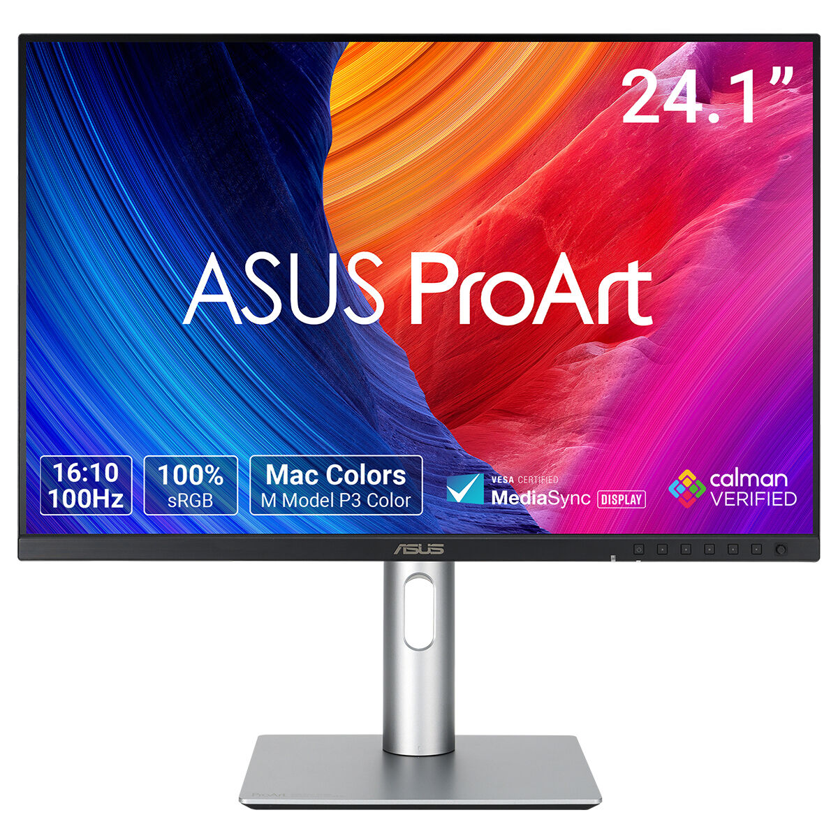 ASUS ProArt PA248QFV 24.1 IPS 1920x1200 5ms 100Hz 350cd DP HDMI USB Hoparlör VESA 3YIL 100% sRGB  HDR  PİVOT MONİTÖR