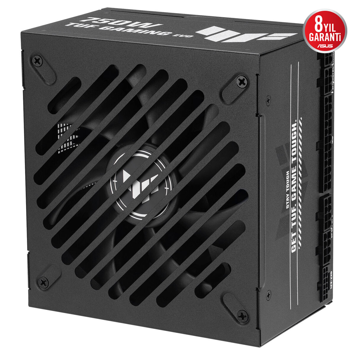 ASUS TUF GAMING 750G EVO GOLD EVO PSU 80 PLUS & CYBENETICS GOLD FULL MODÜLER ATX 3.1 PCIE 5.1 12V-2X6 KABLO 8 YIL GARANTİ ASKERİ SINIF BİLEŞENLER