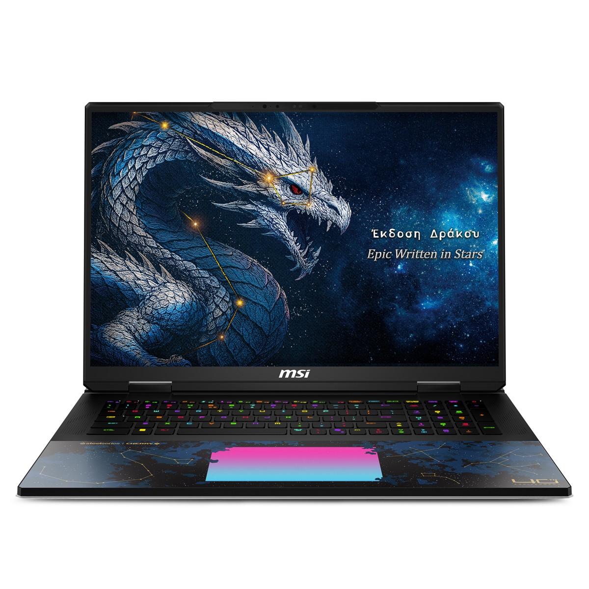 MSI NB TITAN 18 HX DRAGON EDITION DRACO EPIC A2WJ-1223TR ULTRA 9 290HX PLUS 96GB DDR5 RTX5090 GDDR7 24GB 4TB SSD 18.0 UHD+ MINILED 240Hz W11