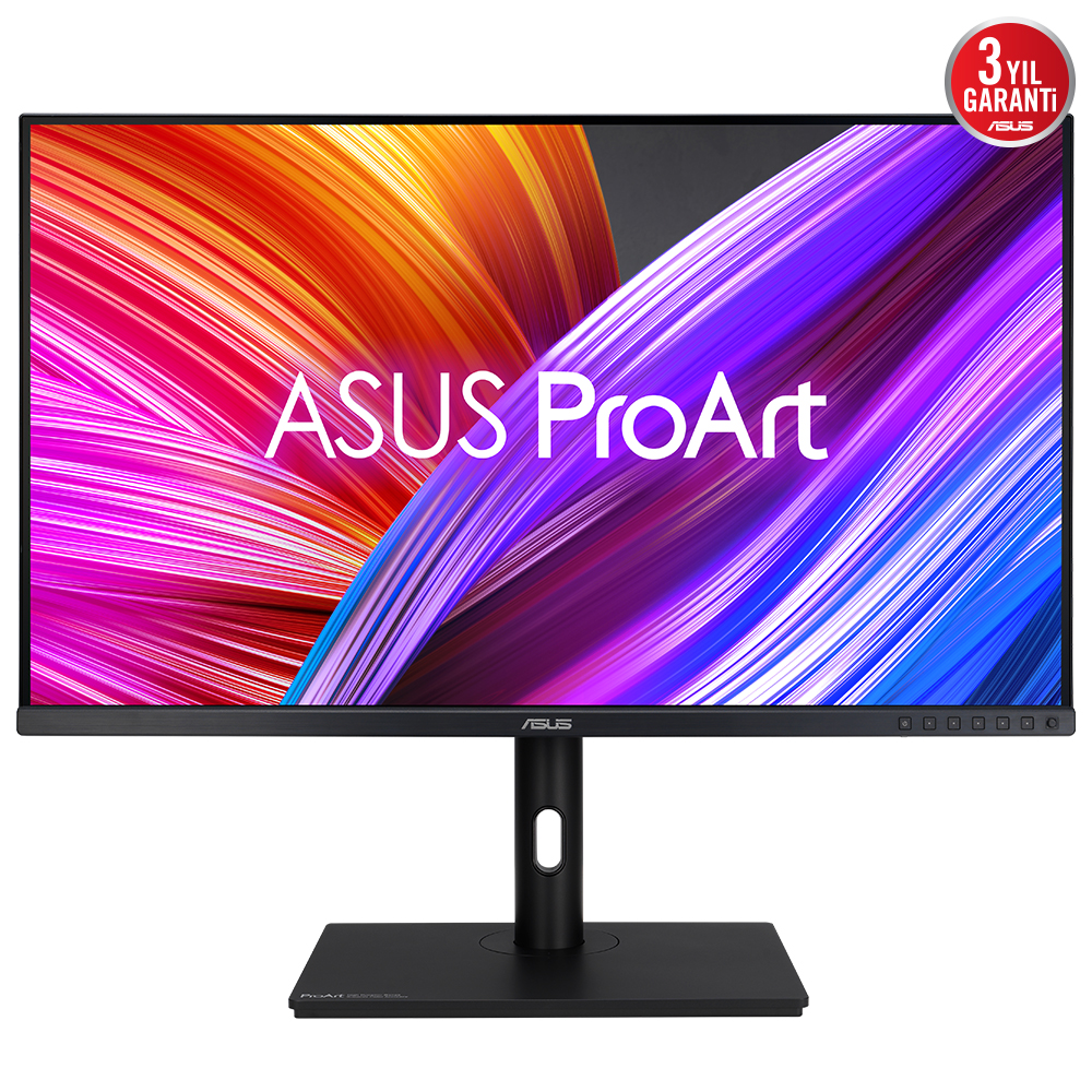 ASUS ProArt PA328QV 31.5 2K IPS FreeSync HDR 2560x1440 5ms 75Hz 350cd DP HDMI USB Hoparlör VESA 3YIL PIVOT 10 BIT 100% sRGB 100% Rec.709 CALMAN SERTIFIKALI MONİTÖR
