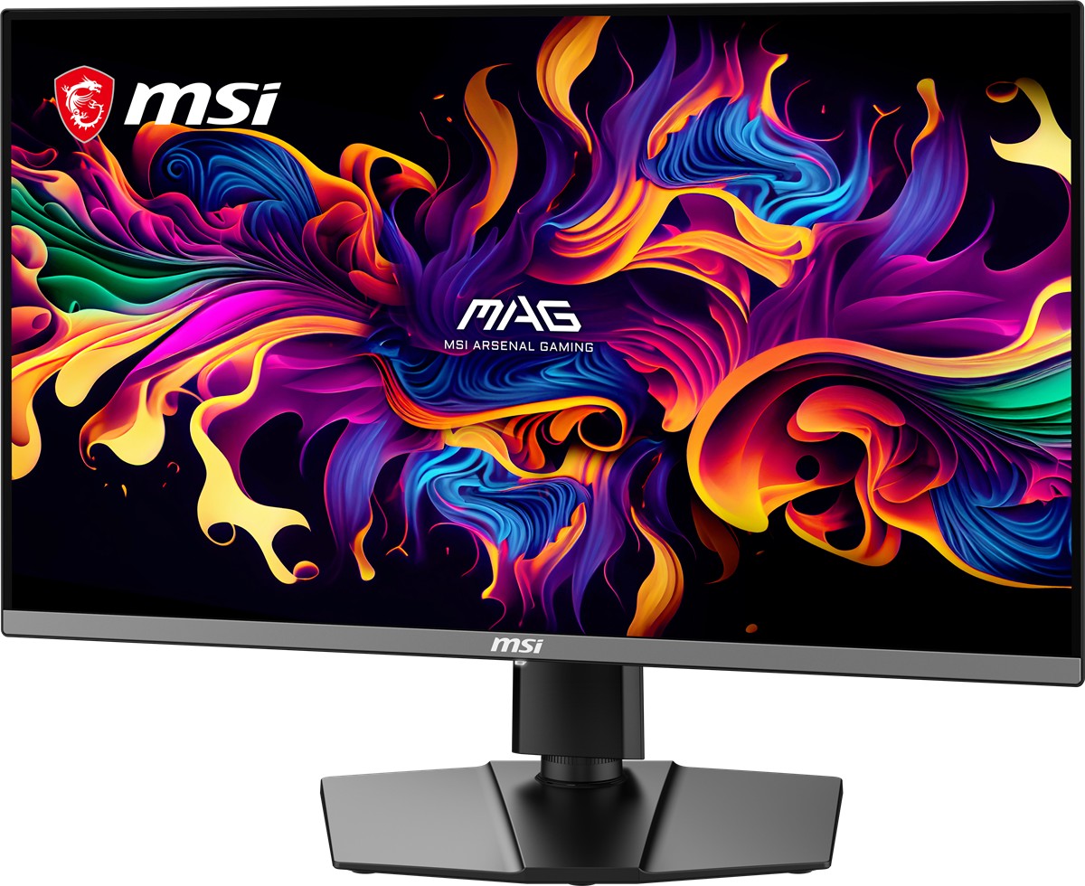 MSI 26.5 MAG 272UP QD-OLED E16 3840 x 2160 (UHD) 16:9 FLAT QD-OLED 165HZ 0.03MS (GtG) FREESYNC PREMIUM PRO PIVOT GAMING MONITOR